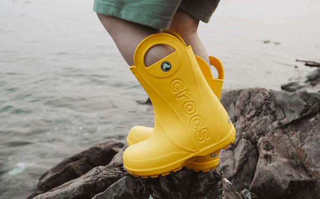 Crocs Kids Rain Boots $25.99 Shipped