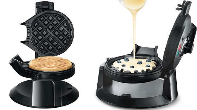 gourmia double waffle maker