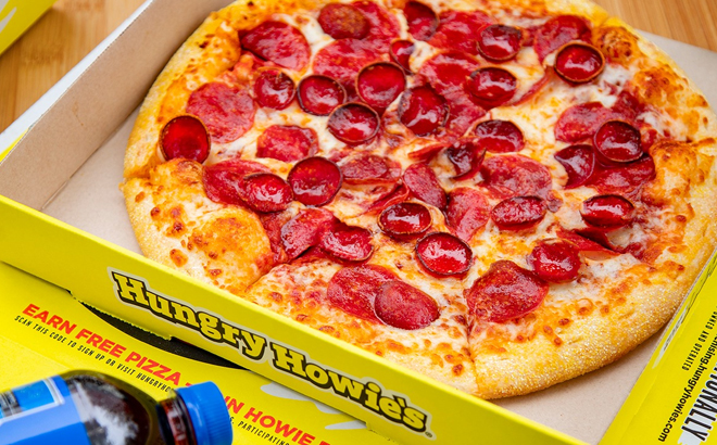 Hungry Howies Pizza in a Box