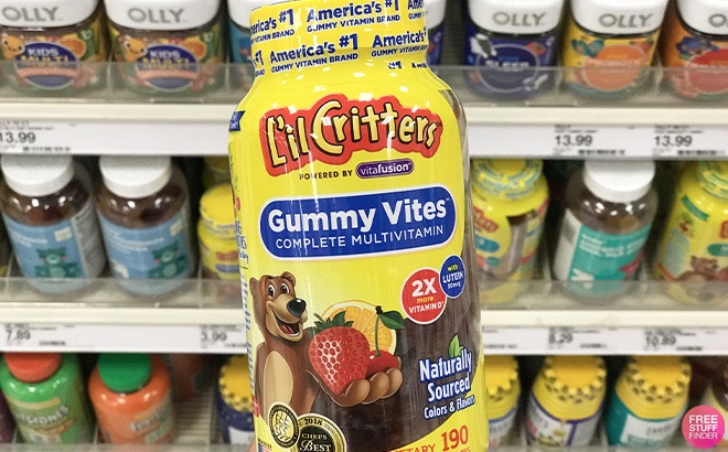 L’il Critters 190-Count Kids Vitamins $3.74 Each