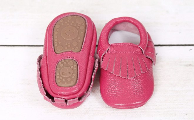 Non-Slip Baby Moccasins $14.99 Shipped