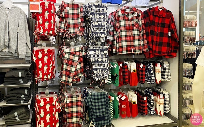 30% Off Old Navy Holiday Pajamas