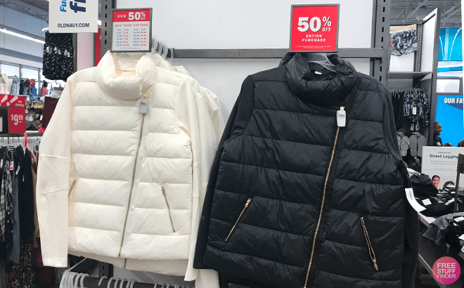 Old Navy 50% Off All Coats & Jackets!
