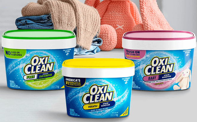 OxiClean Versatile Stain Remover $7.56