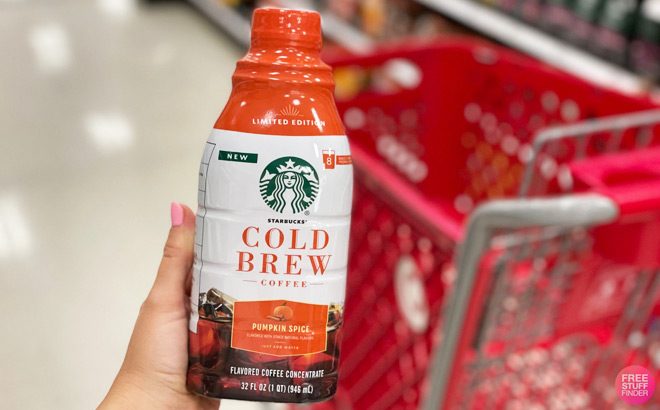 Starbucks Cold Brew Pumpkin Spice $9 at Target