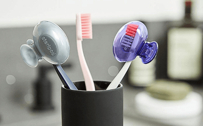 Clip-On Toothbrush Protector 2-Pack for $3.79