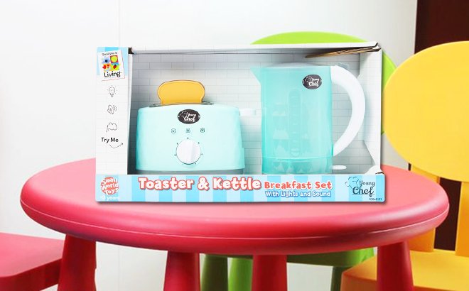 Toaster and Kettle Playset $18