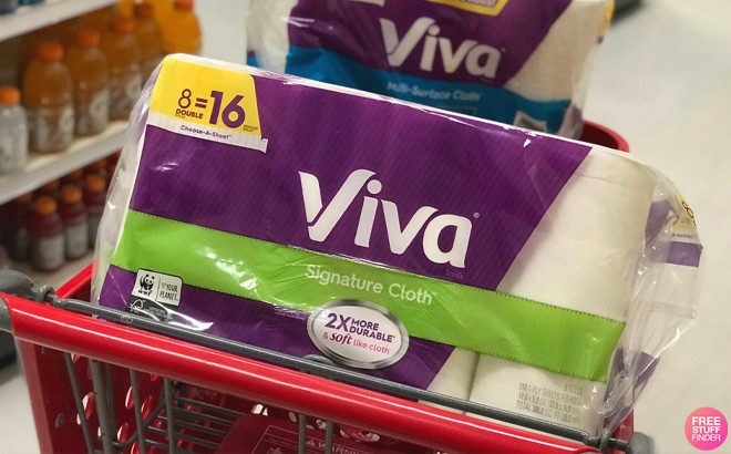 Viva Paper Towels & Swiffer Sweeper $8.26 Each