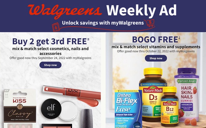 Walgreens Ad Preview (Week 9/11 – 9/17)