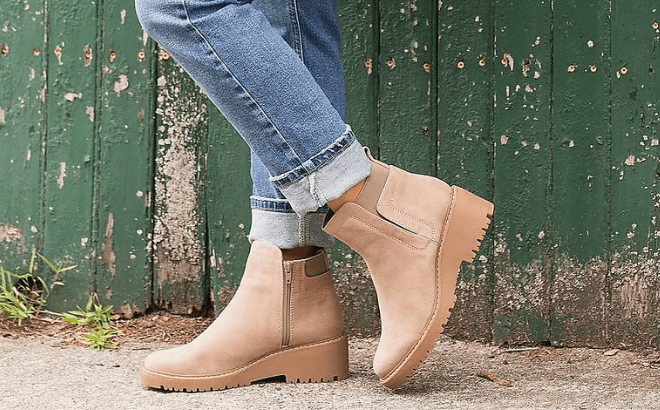 Wedge Chelsea Booties $34 Shipped