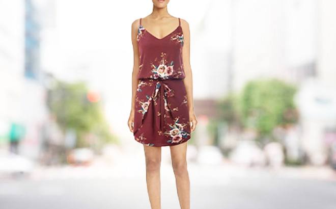 Women Floral Print Dress $7.70