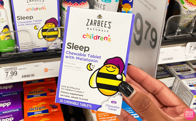Zarbee's Children's Melatonin Tablets $1.99