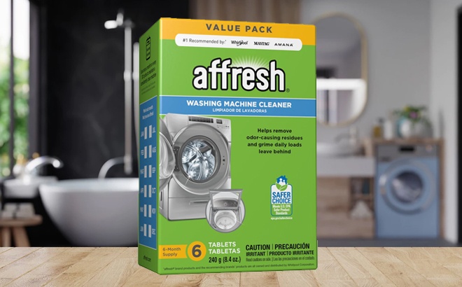Affresh Washing Machine Cleaner - 6 Pack