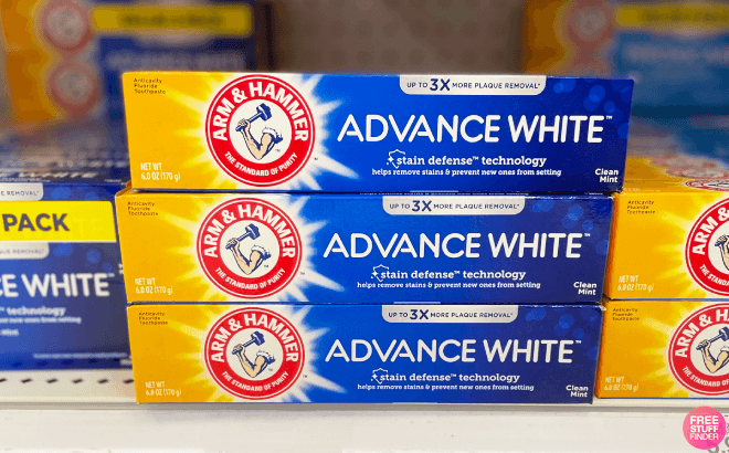 FREE Arm & Hammer Toothpaste