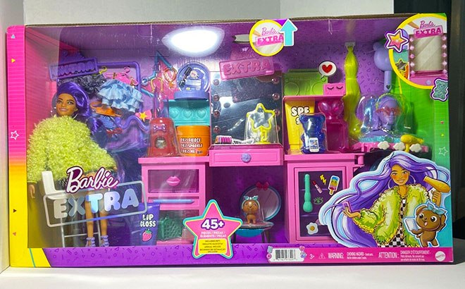 Barbie Vanity Playset $34