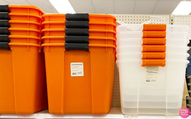 Halloween Storage Bins $10 at Target!