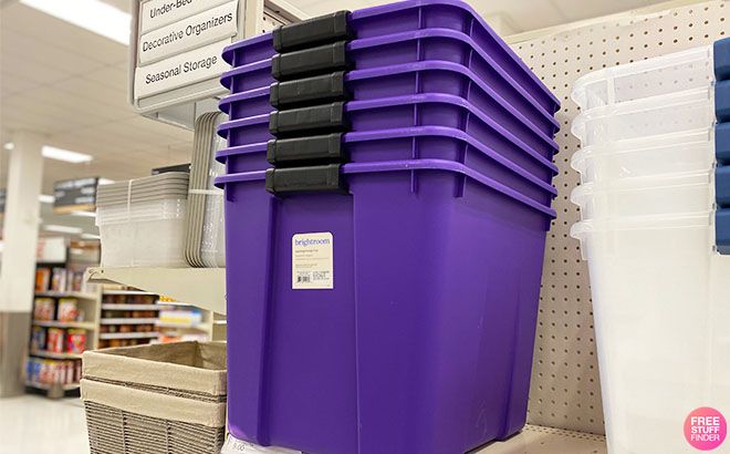 Halloween Storage Bins $10 at Target!