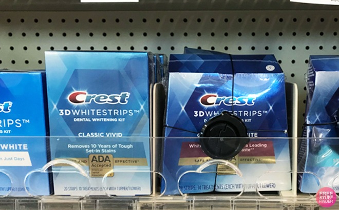 Crest 3D Whitestrips $19.99 (Reg $30)