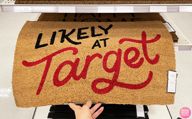 Likely at Target Doormat $13