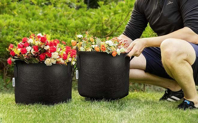 Plant Grow Bags 5-Count Pack Only $12