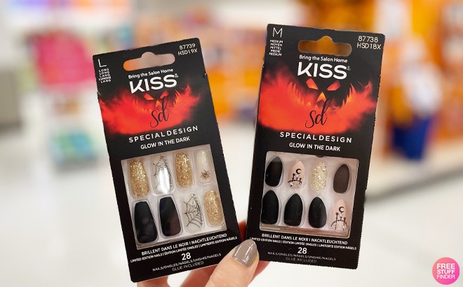 KISS Halloween Nails and Lashes at Target 🕷