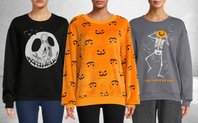 Halloween Sweatshirts $13