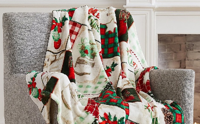 Holiday Throws $7.99