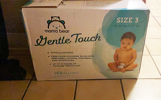 168-Count Mama Bear Diapers $19