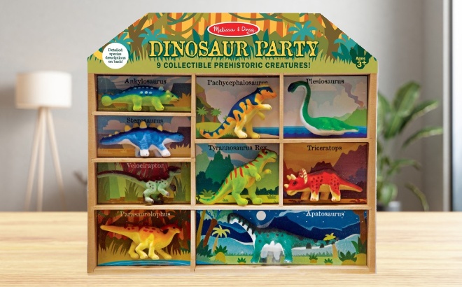 Melissa & Doug Dinosaur Set $14
