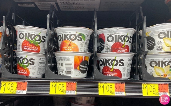15 Oikos Greek Yogurt 39¢ Each at Walmart!