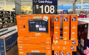 Onn. 32-Inch Smart TV $108 Shipped