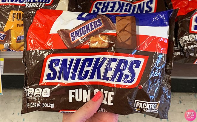 CVS: Snickers Fun Size Candy $2.67 Each