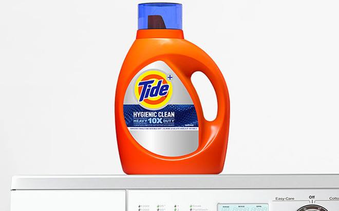 92-Ounce Tide Liquid Laundry Detergent $9