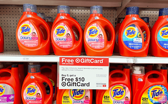 Tide and Downy Products $6.68 Each