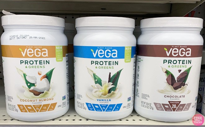 Vega Protein Powder 1.2-Pounds for $11