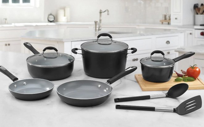 Cuisinart 10-Piece Cookware Set