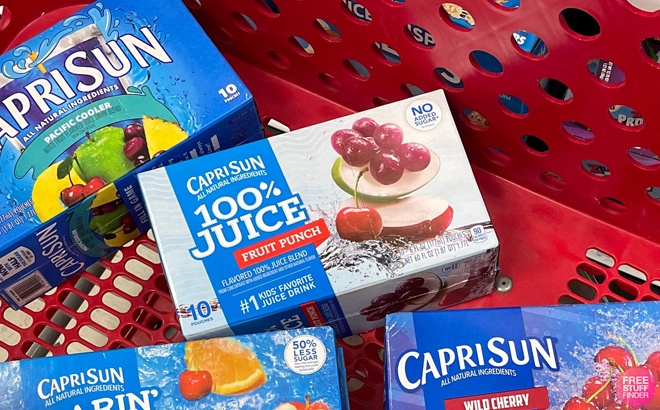Capri Sun Juice 10-Pack for $2 Each