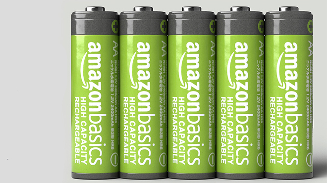 Amazon Basics AA Rechargeable Batteries 8 pk