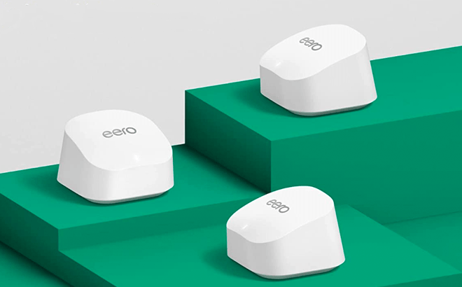 Eero 6+ Wi-Fi System 3-Pack $194 Shipped