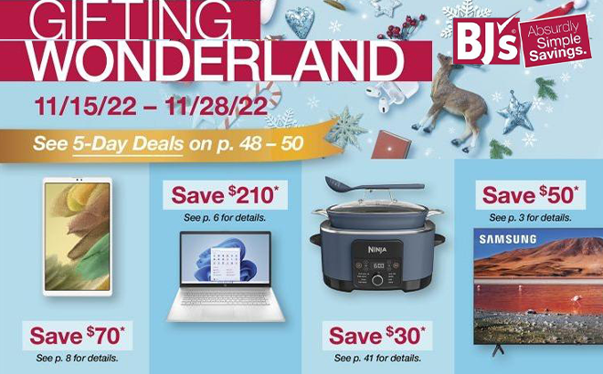 BJ’s Wholesale Club BLACK FRIDAY Ad 2022
