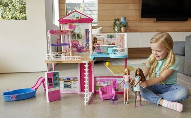 Barbie Dollhouse Set $50 Shipped