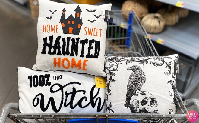 Halloween Throw Pillows $6.98 at Walmart!