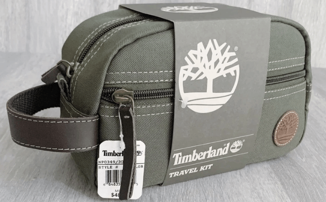 Timberland Canvas Travel Kit $19.97