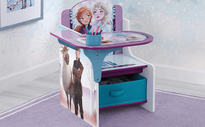 Frozen Kids Chair Desk $34 Shipped