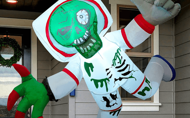 Halloween Inflatable with LED Lights $9.99