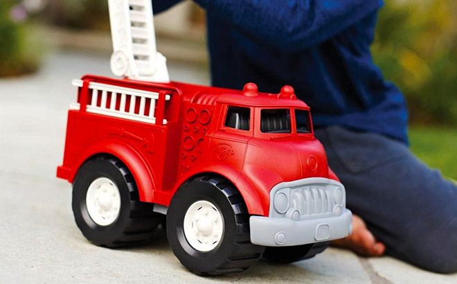 Green Toys Fire Truck $14