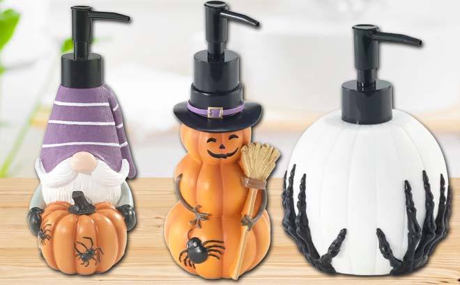 Halloween Lotion Dispensers $12 Shipped