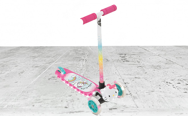 Hello Kitty 3-Wheel Scooter $17