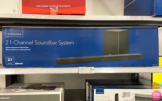 Insignia 2.1-Channel Soundbar $59 Shipped at Best Buy