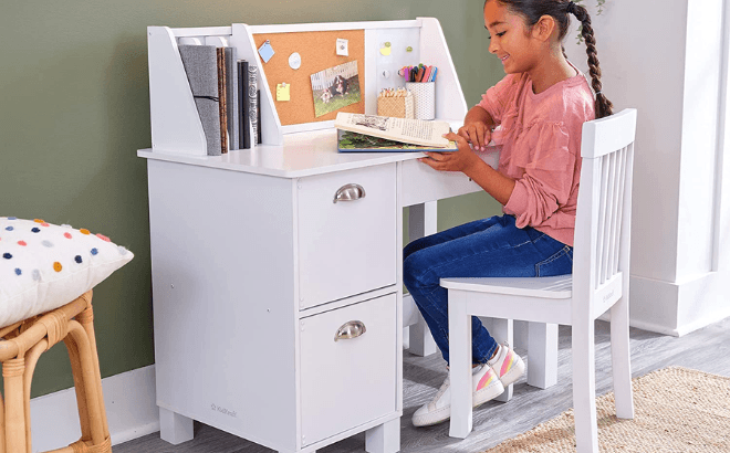 KidKraft Wooden Desk Set $78 Shipped